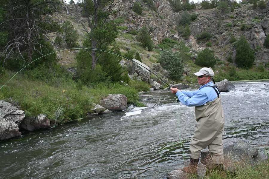 Fly fishing for beginners - throwing technique and equipment