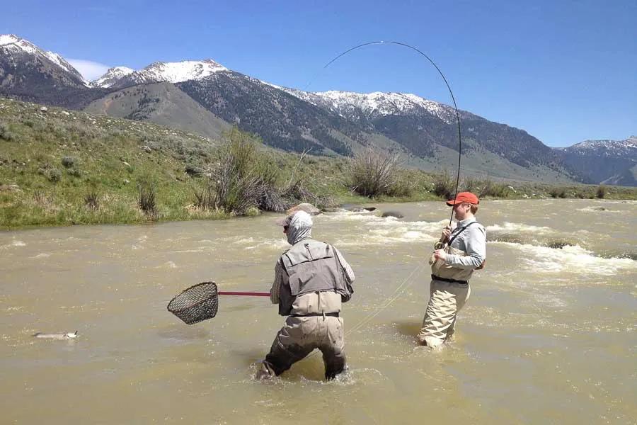 The Geometry of Wade Fishing in Montana