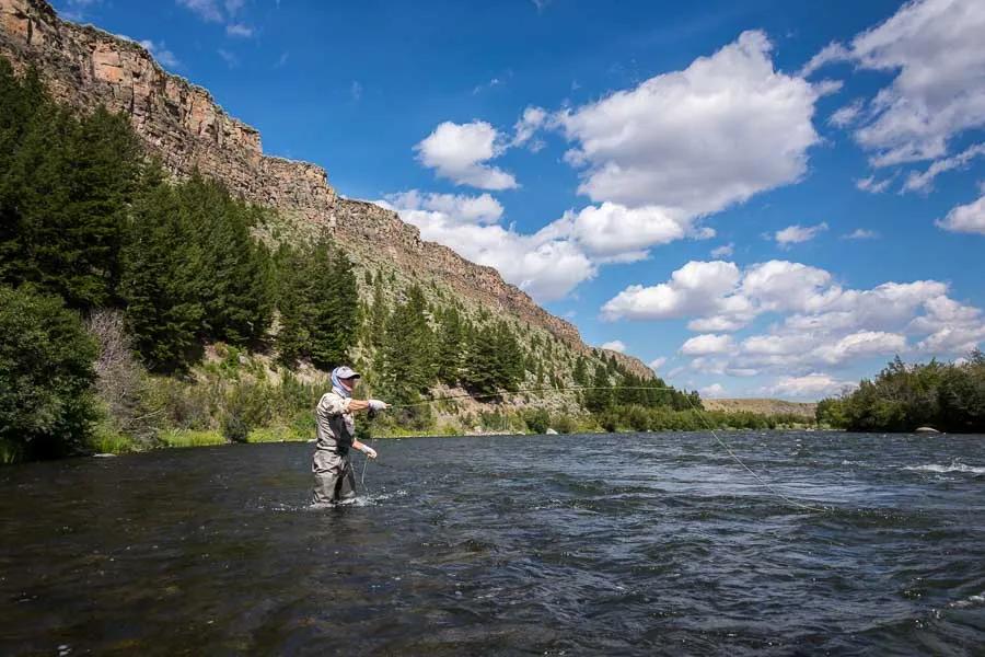 Wade-fishing idea just might float