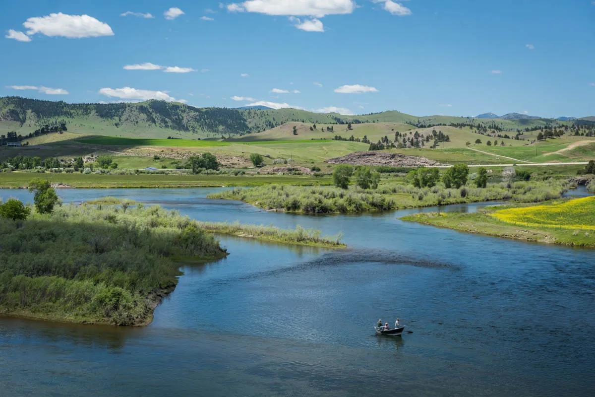 June Fishing on the Missouri River