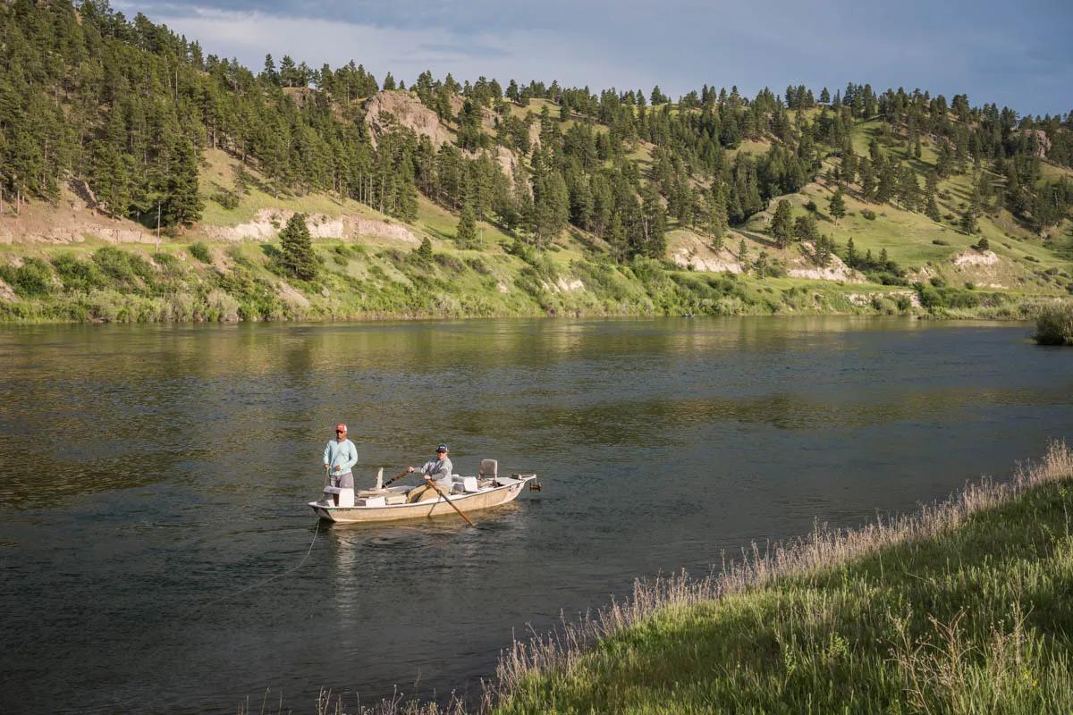 September Fishing on the Missouri River Montana Angler