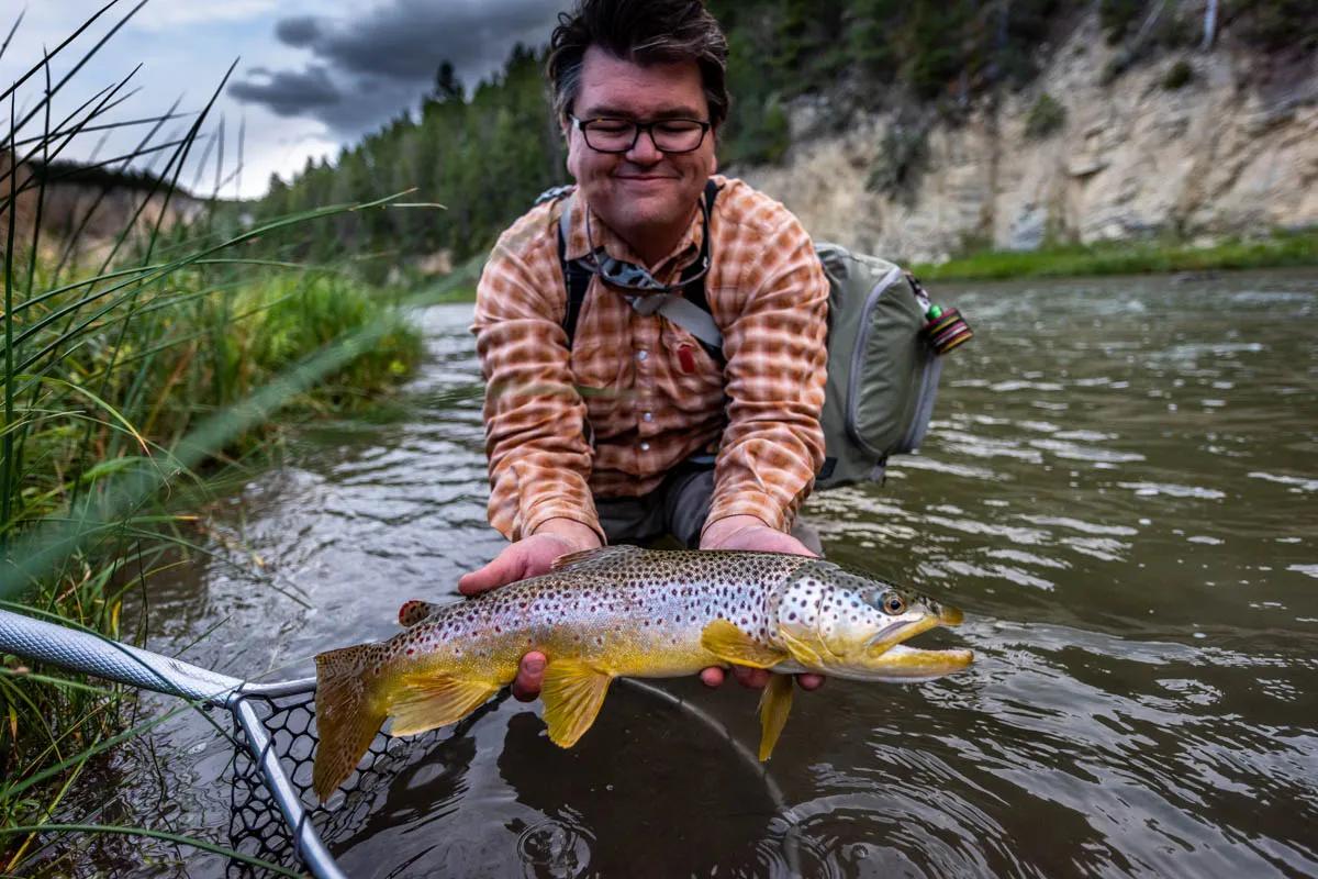 The Best Way to Start the River Season, Fly Fishing for Brown Trout