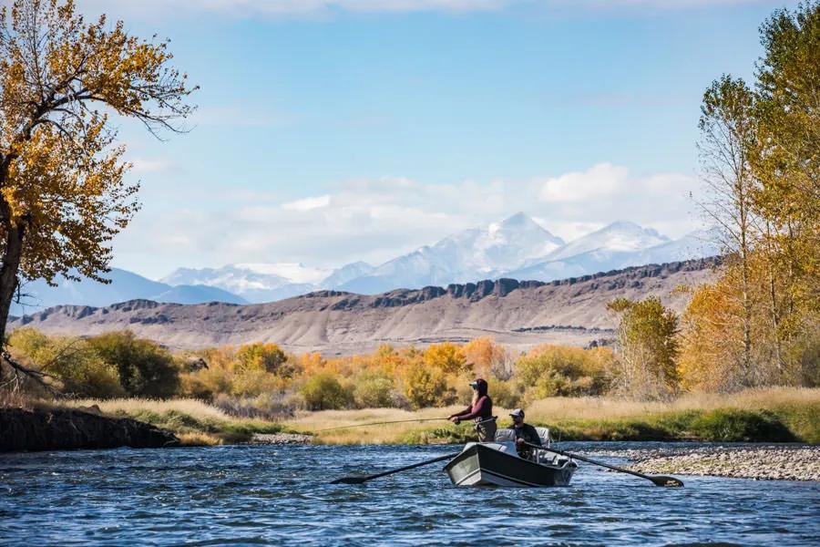 The Big Hole in southwestern Montana is a small freestone river with plenty of trout of varying sizes.