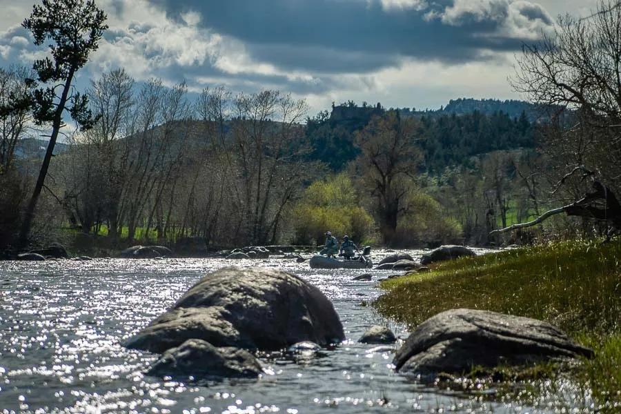 Flowing near Yellowstone National Park several small freestones offer exciting Montana fishing