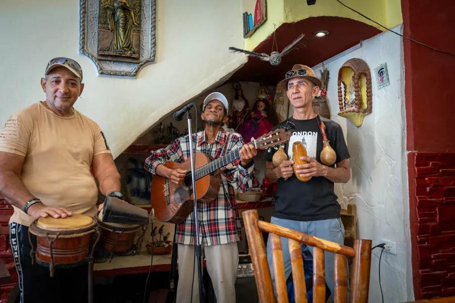 The local Cuban people are warm and welcoming with lots of great music and local food to enjoy.