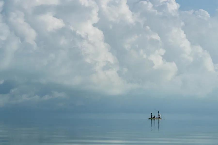 Cuba flats fishing storm