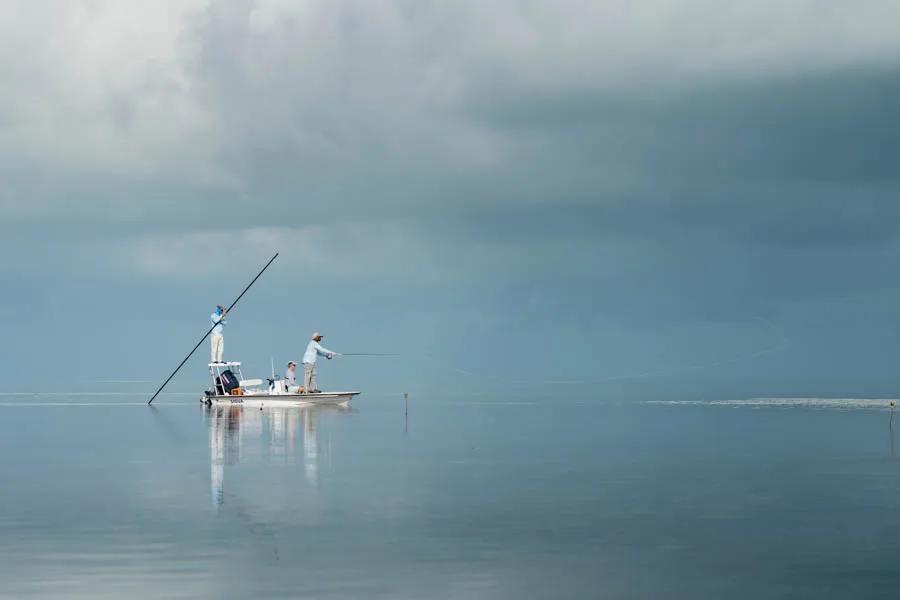 Fishing vast flats without another boat in sight is the norm on the remote archipelagos south of the Cuban mainland.