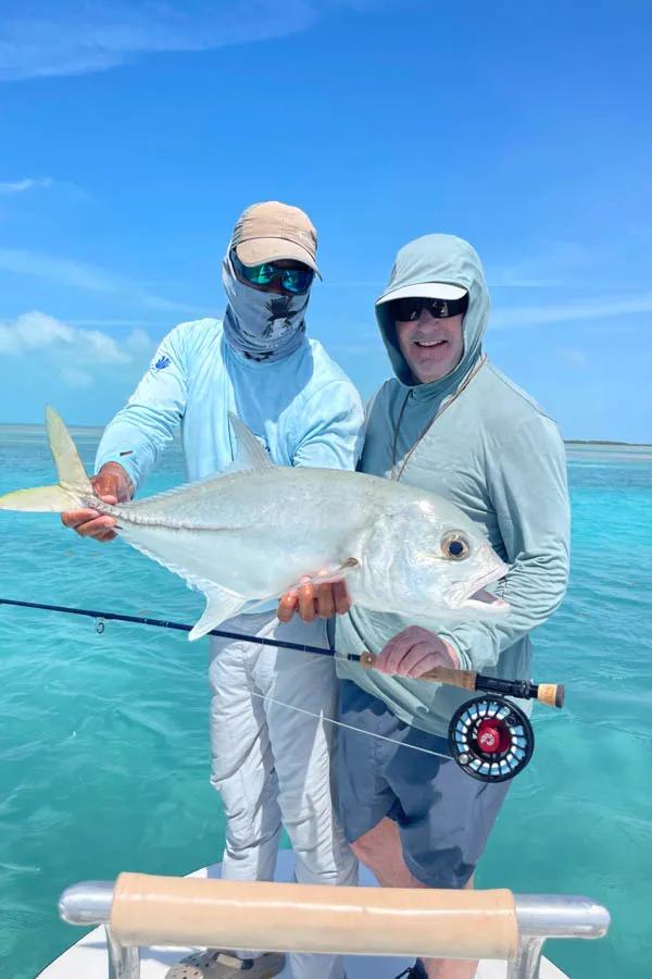 Big jacks are common in the Cuban waters. These fish are the true gangsters of the flats and attack flies with reckless abandon which is generally followed by a reel screeming run into your backing!