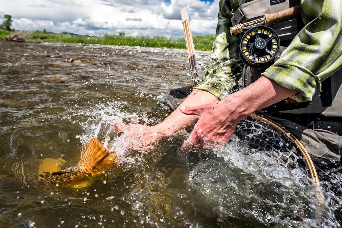 Fly fishing near Bozeman, Montana provides a large amount variety for float fishing and walk-and-wade fishing