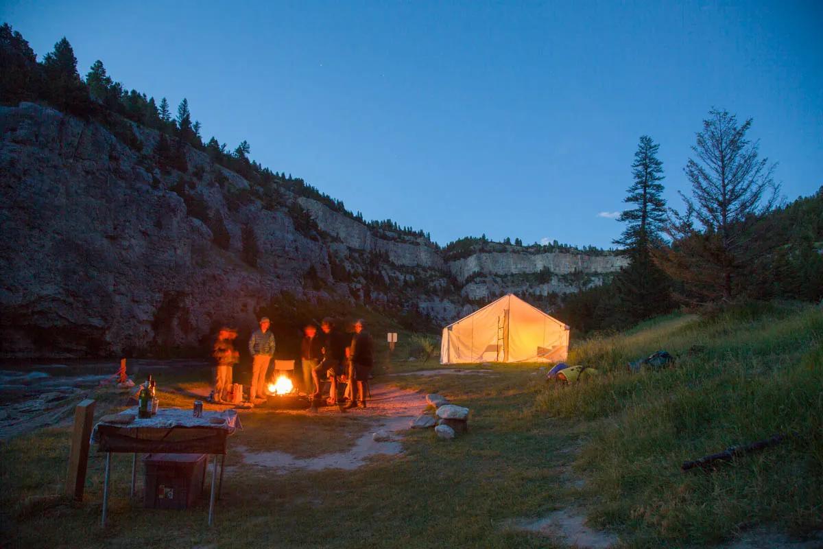 Montana Angler has a variety of overnight camping and fishing trips on some great waters near Bozeman