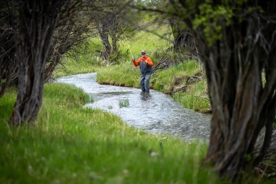 Being able to place the fly in the right place and at the right time is important to success when fishing during a BWO hatch.