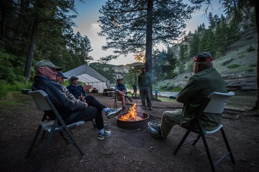 River life on the Smith River means getting to camp and letting the pace slow down. 