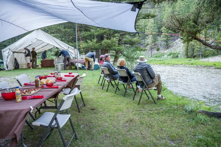 A floating, fishing, and camping trip on the Smith River means you bring some of the extra comforts of home. 