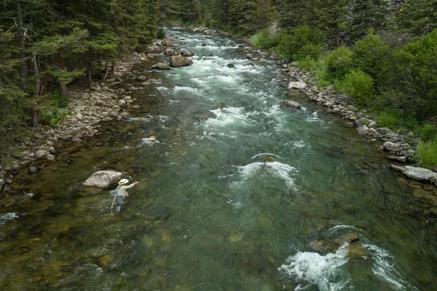 Reading water is probably just as important as choosing the right fly. Read the cues on the surface of the water or by studying structure to decipher where trout may be feeding. 