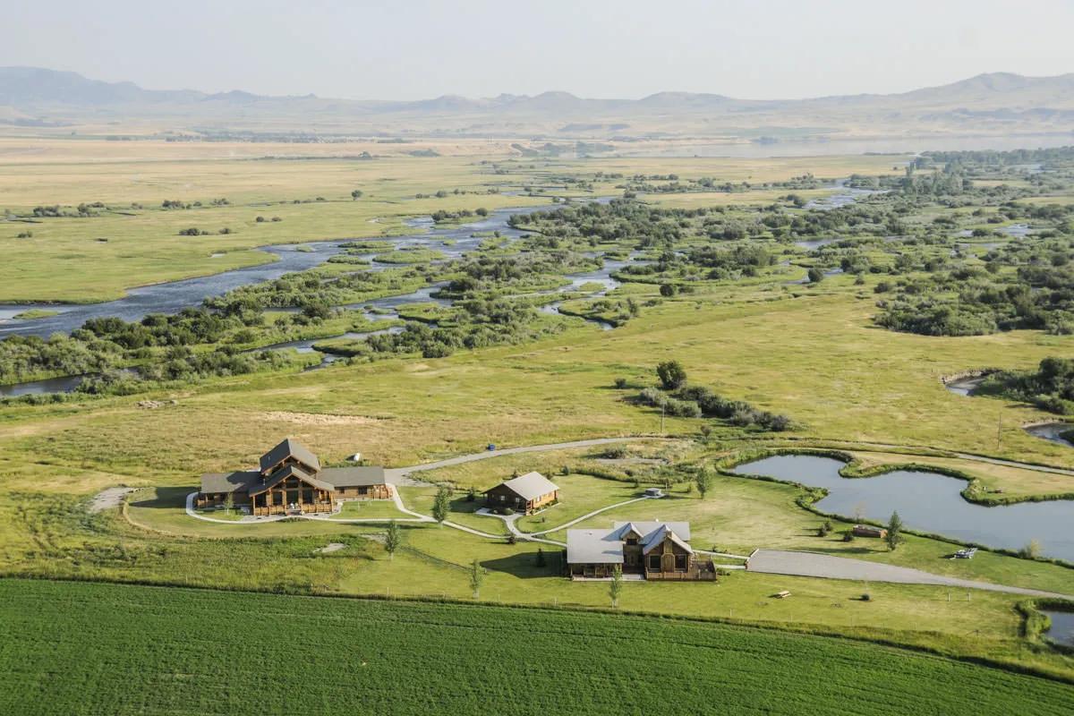 The Madison Valley Ranch near Ennis, Montana lies just outside the popular angling town. Anglers here can enjoy the Madison River and its goodness in late spring and early summer. 