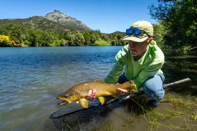 A fly fishing trip to Argentina's Carrileufu River Lodge features variety and shots at some gorgeous brown trout.  A fly fishing trip to Argentina's Carrileufu River Lodge features variety and shots at some gorgeous brown trout.