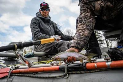 Spring season is here on Montana's best fly fishing rivers creeks, rivers, and lakes. Be sure to dress warm and be prepared for all kinds of weather and fishing action.