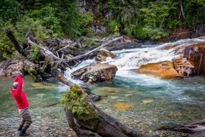 Montana Angler blog posts to learn more about fly fishing Fishing dry dropper in Chile