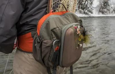 Montana Angler fly fishing trips in winter near Bozeman Fly fishing with streamers in winter