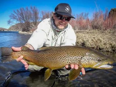 Montana fly fishing in April with Montana Angler Montana fly fishing in April with Montana Angler