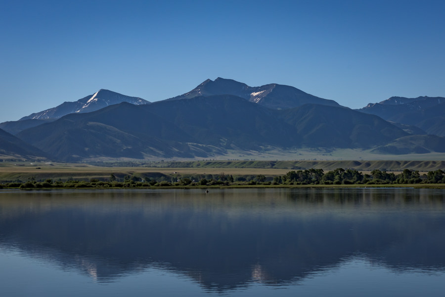 Ennis Lake fly fishing Dry fly fishing Ennis Lake