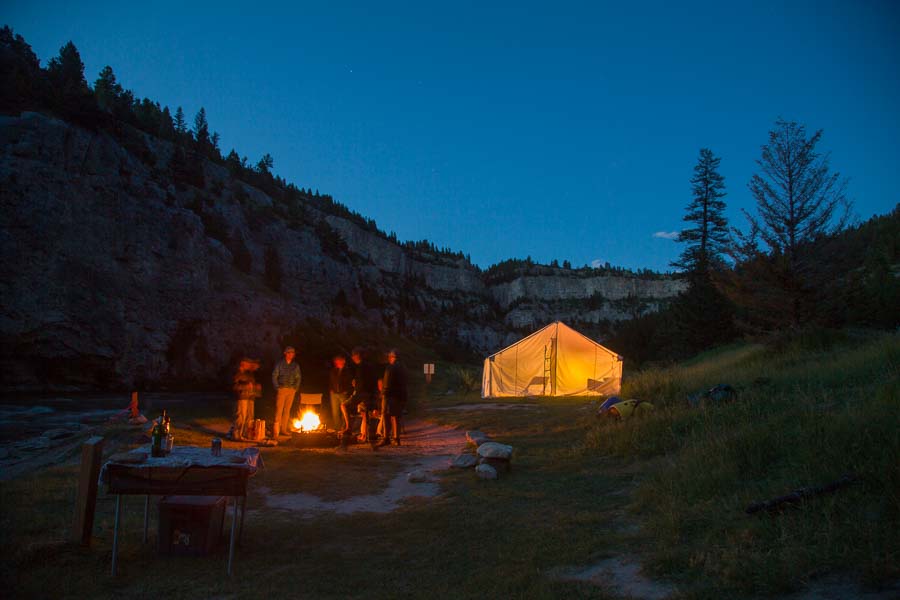 Overnight Fly-Fishing Camping Trips in Montana