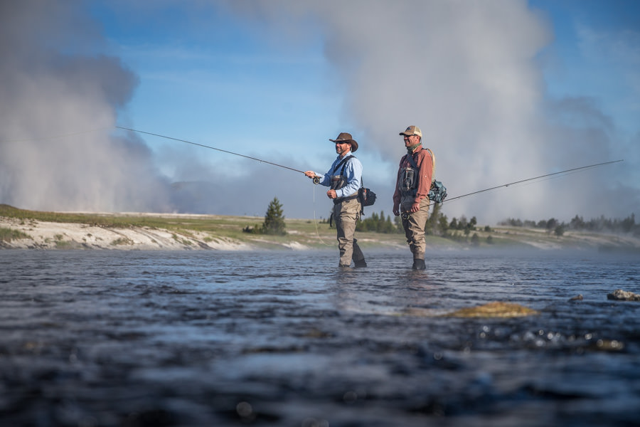 Firehole River Fly Fishing in Yellowstone National Park