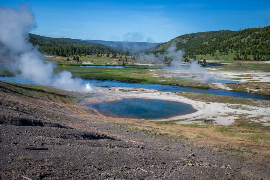 Firehole River Fly Fishing in Yellowstone National Park