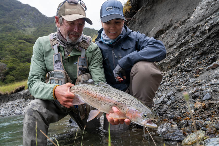 Nice fishing in New Zealand