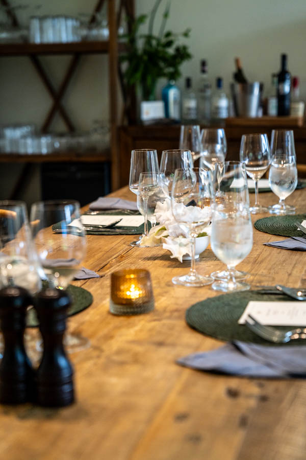 Dinner NZ Cedar Lodge